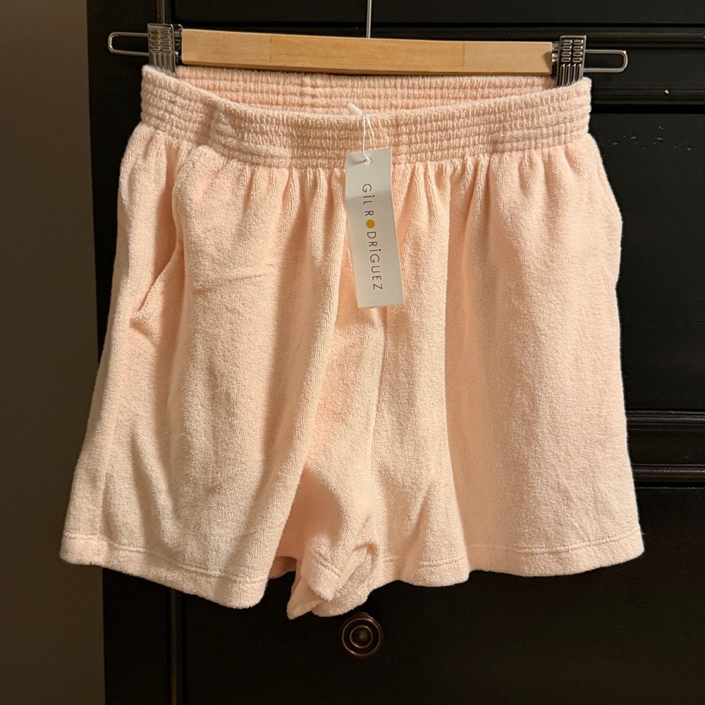 Gil Rodriguez guava terry shorts size S